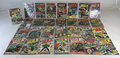 Lot 259 - MARVEL HULK COMICS; a collection of...