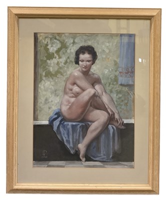 Lot 158 - LAWRENCE PRESTON (1883-1960); watercolour,...