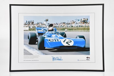 Lot 1505 - SIR JACKIE STEWART; a Formula One poster...