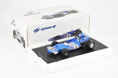Lot 1508 - JACKIE STEWART; a signed replica model of the...