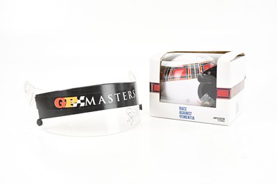 Lot 1509 - Two motor racing signed collectables...