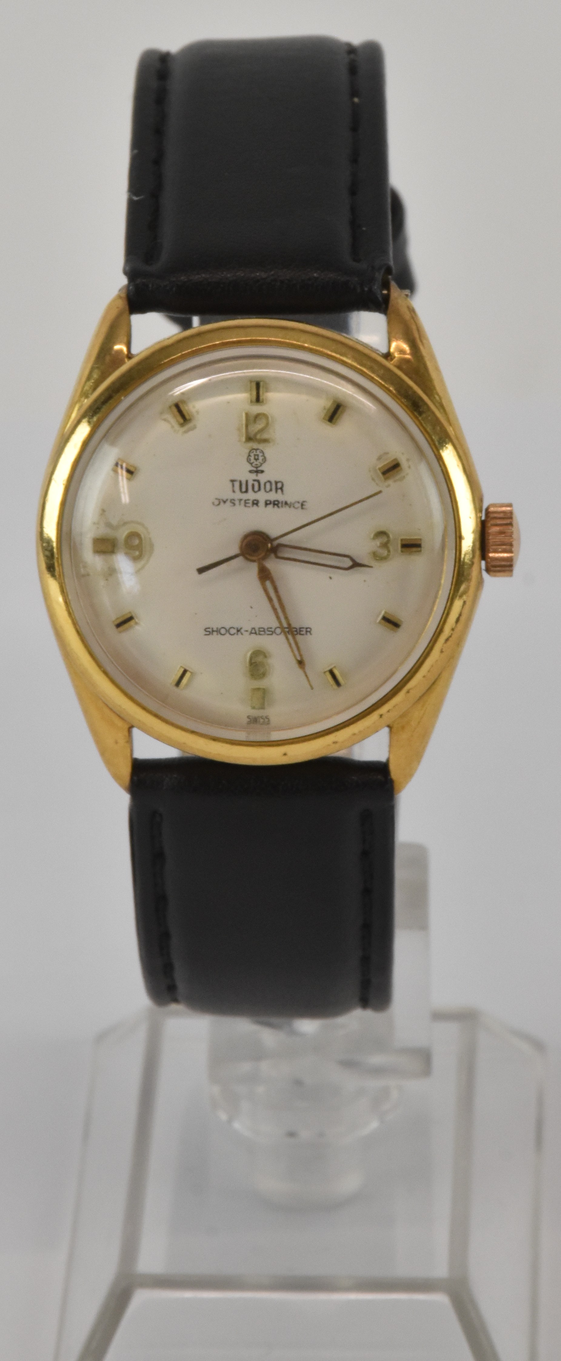 Lot 640 - TUDOR; a vintage gentleman's stainless steel