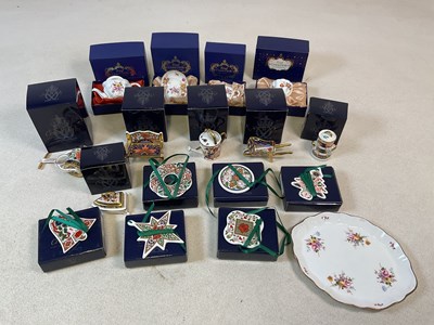 Lot 384 - ROYAL CROWN DERBY; a quantity of boxed...