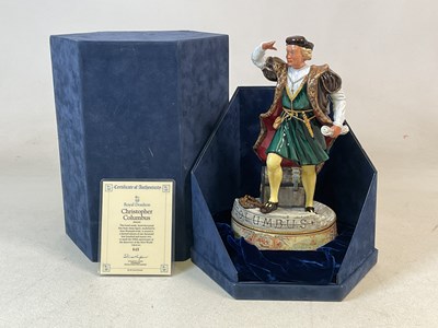 Lot 380 - ROYAL DOULTON; a figure of  Christopher...