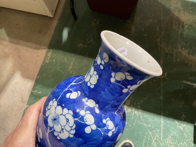 Lot 46 - A near pair of late 19th century Chinese blue...