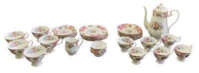 Lot 356 - ROYAL ALBERT; a part twelve setting tea...