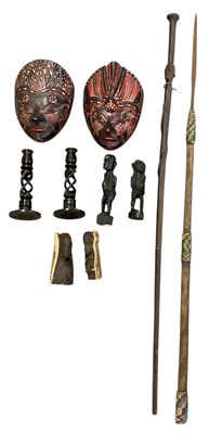 Lot 388 - A small quantity of assorted African and...