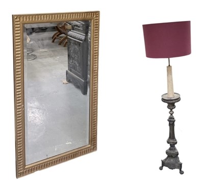 Lot 62 - An early 20th century classical style brass...