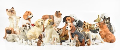 Lot 1709 - BESWICK; a model of a Collie (rough), on...