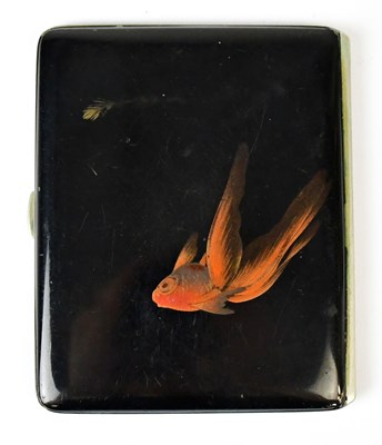 Lot 253 - DUNHILL; a c.1930s Namiki cigarette case, the...