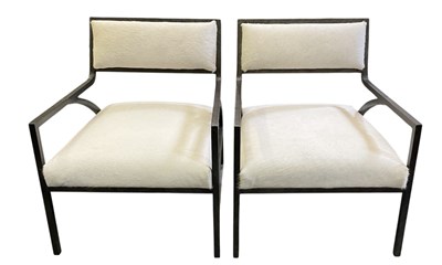 Lot 19 - BERNHARDT INTERIORS; a pair of modern...