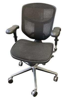 Lot 44 - ENJOY; a modern revolving desk chair.