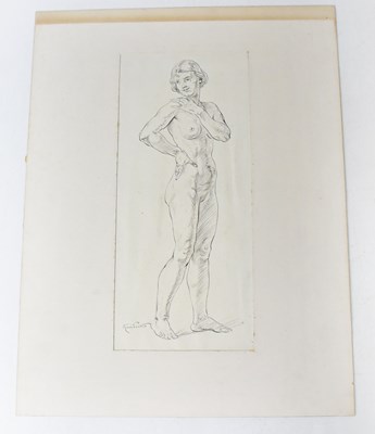Lot 687 - EDWARD CARTER PRESTON (1886-1965); pen and ink,...