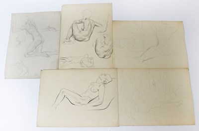 Lot 686 - EDWARD CARTER PRESTON (1886-1965); five pencil...
