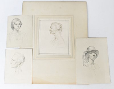 Lot 689 - EDWARD CARTER PRESTON (1886-1965); four pencil...