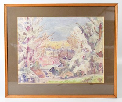 Lot 700 - EDWARD CARTER PRESTON (1886-1965); watercolour,...