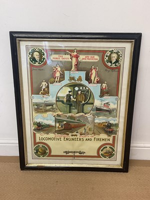 Lot 163 - ASSOCIATED SOCIETY OF LOCOMOTIVE ENGINEERS AND...