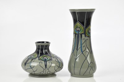 Lot 131 - NICOLA SLANEY FOR MOORCROFT; two vases...