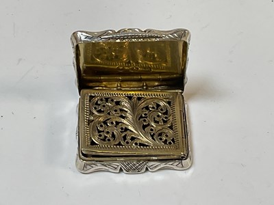 Lot 457 - EDWARD SMITH; an early Victorian hallmarked...