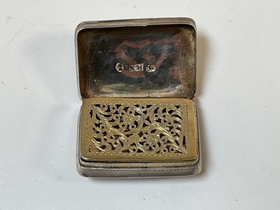 Lot 458 - NATHANIEL MILLS; a William IV hallmarked...