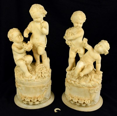 Lot 298 - An unusual pair of early 20th century...