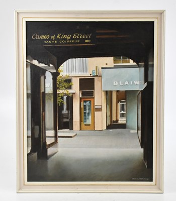 Lot 195 - ROBERT WHITTAKER (1929-2014); oil on board,...