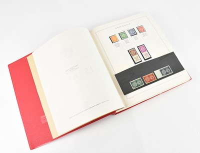 Lot 710 - ISRAEL STAMPS; a Marini printed album,...