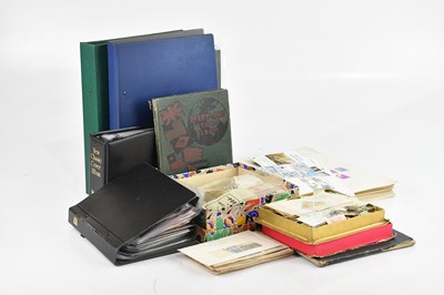 Lot 733 - WORLD STAMPS; with various old time...