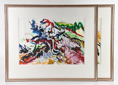 Lot 108 - MARY GASKELL (MAJOR); a pair of watercolours,...