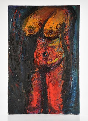 Lot 237 - MARY GASKELL (MAJOR); oil on canvas, nude...