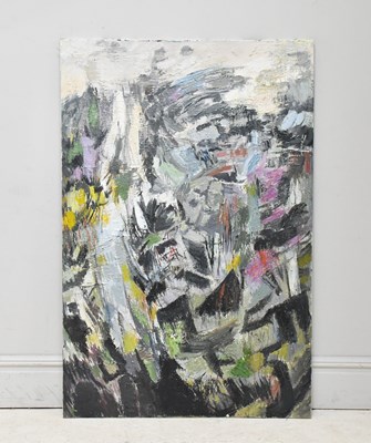 Lot 217 - MARY GASKELL (MAJOR); oil on canvas, stylised...