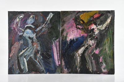 Lot 208 - MARY GASKELL (MAJOR); two oils on board,...