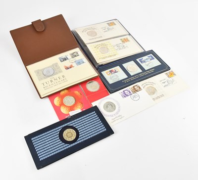 Lot 792 - GREAT BRITAIN STAMPS; medallion covers...
