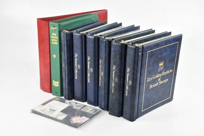 Lot 766 - GREAT BRITAIN STAMPS; six albums of 22ct...