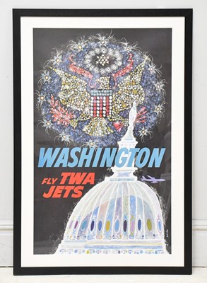 Lot 664 - DAVID KLEIN; a vintage aviation poster,...