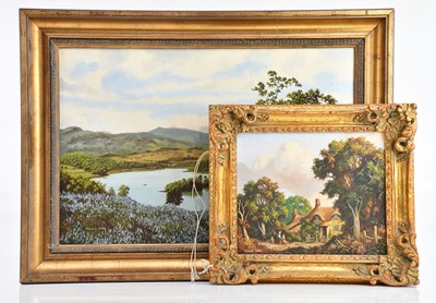 Lot 1115 - VINCENT SELBY; oil on canvas, river scene,...