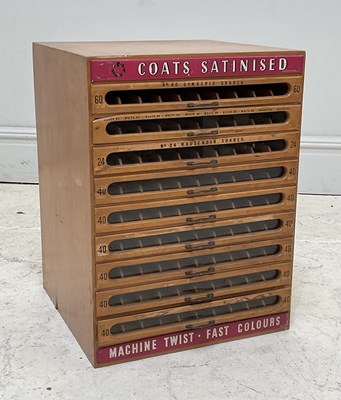 Lot 292 - COATS; a vintage advertising shop display...