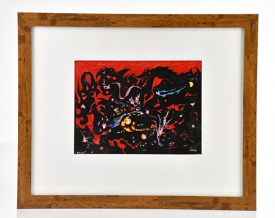 Lot 187 - DAVID WILDE (1913-1974); oil on board 'Autum'...