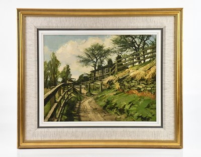 Lot 184 - JOHN MCCOMBS ROI FRSA (1943-2025); oil on...