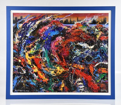 Lot 177 - DAVID WILDE (1913-1978); oil on board,...
