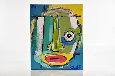 Lot 215 - CLIFF PHILLIPS; oil on canvas, 'Alone On...