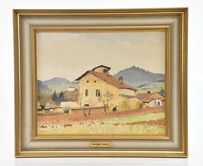 Lot 136 - PIERRE ADOLPHE VALETTE (1876-1942); oil on...