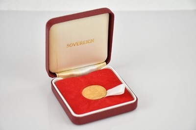 Lot 587 - A Victoria full sovereign, 1895, old head.