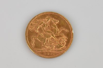 Lot 589 - A George V full sovereign, 1911.