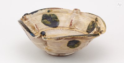 Lot 320 - GEOFFREY FULLER (1936-2022); a slip decorated...