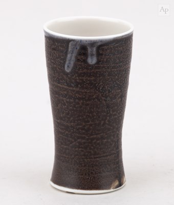 Lot 434 - JULIAN STAIR (born 1955); a porcelain beaker...