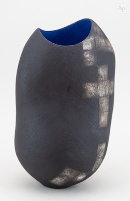 Lot 442 - KATIE BRAIDA; a large altered earthenware...
