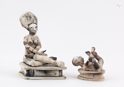 Lot 110 - SALLY MACDONELL (born 1971); a small smoke...