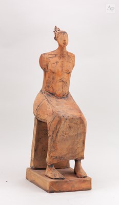 Lot 14 - CHRISTY KEENEY (born 1958); an earthenware...