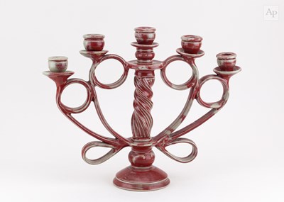 Lot 44 - JOHN CALVER (born 1947); a stoneware...